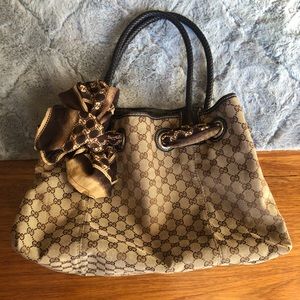 Gucci Scarf Tote